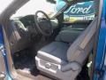 2012 Blue Flame Metallic Ford F150 STX Regular Cab  photo #12