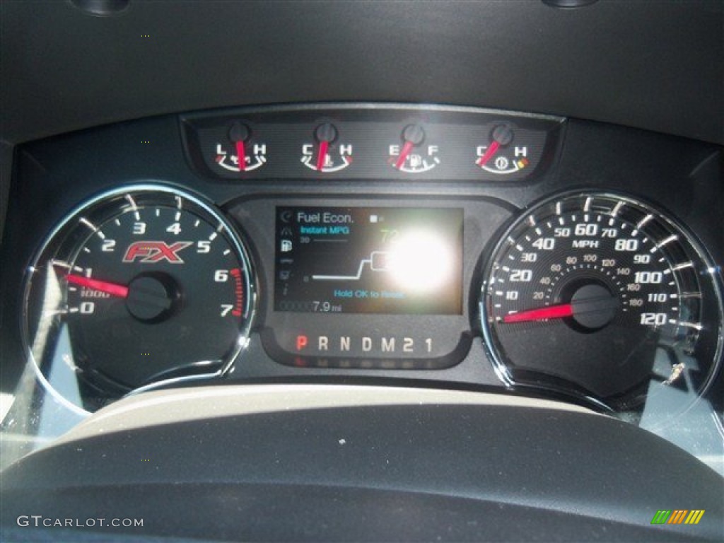 2012 Ford F150 FX2 SuperCrew Gauges Photo #68899176