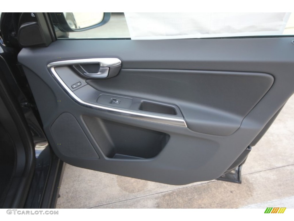2013 Volvo XC60 T6 AWD Anthracite Black Door Panel Photo #68900154