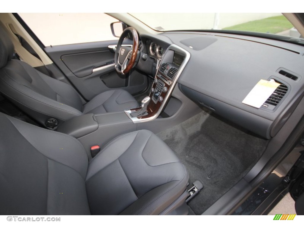 2013 Volvo XC60 T6 AWD Anthracite Black Dashboard Photo #68900163
