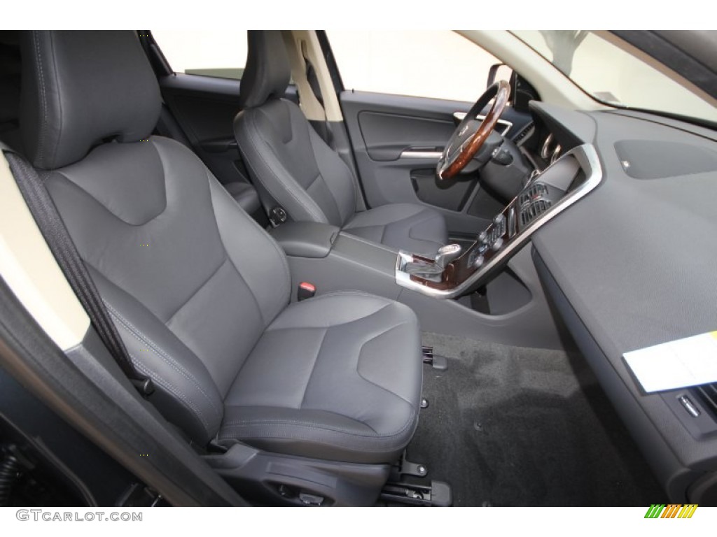 Anthracite Black Interior 2013 Volvo XC60 T6 AWD Photo #68900169