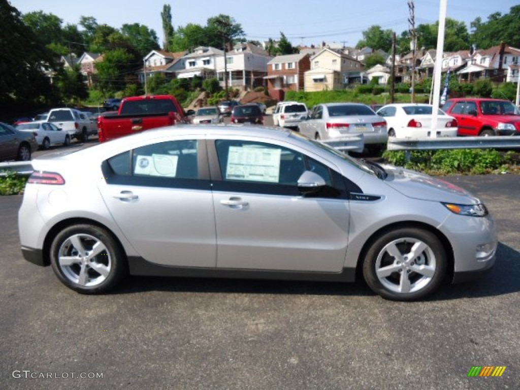 Silver Ice Metallic 2013 Chevrolet Volt Standard Volt Model Exterior Photo #68900601