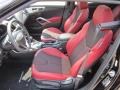Black/Red Front Seat Photo for 2012 Hyundai Veloster #68901582