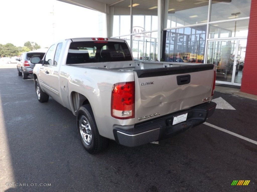 2008 Sierra 1500 Extended Cab - Silver Birch Metallic / Dark Titanium photo #3
