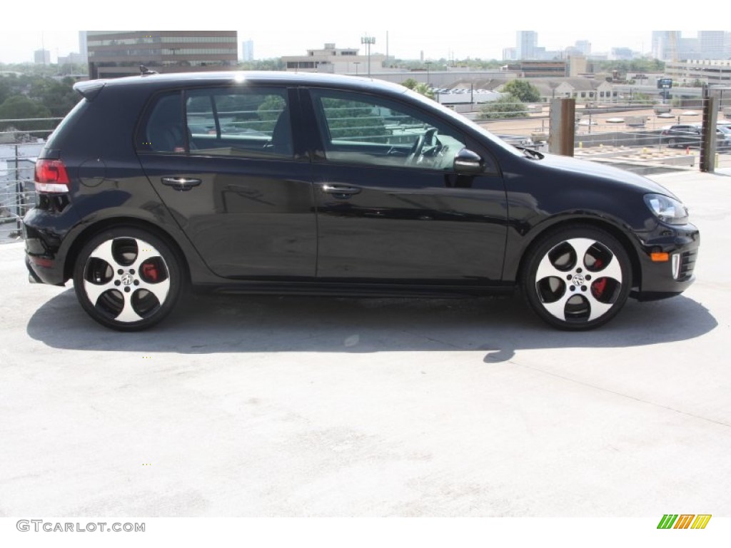 Deep Black Metallic 2010 Volkswagen GTI 4 Door Exterior Photo #68901990