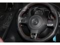 Interlagos Plaid Cloth Steering Wheel Photo for 2010 Volkswagen GTI #68902194