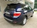 2012 Nautical Blue Metallic Toyota Highlander SE 4WD  photo #2