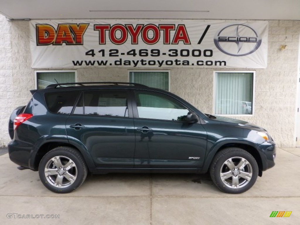 Black Forest Pearl Toyota RAV4