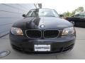 2009 Jet Black BMW 1 Series 128i Coupe  photo #2