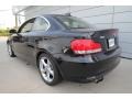 2009 Jet Black BMW 1 Series 128i Coupe  photo #4