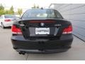 2009 Jet Black BMW 1 Series 128i Coupe  photo #5