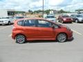 Orangeburst Metallic 2012 Honda Fit Sport Exterior