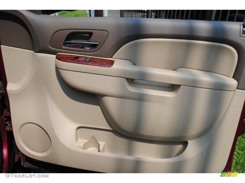 2010 Suburban LT 4x4 - Red Jewel Tintcoat / Light Cashmere/Dark Cashmere photo #9