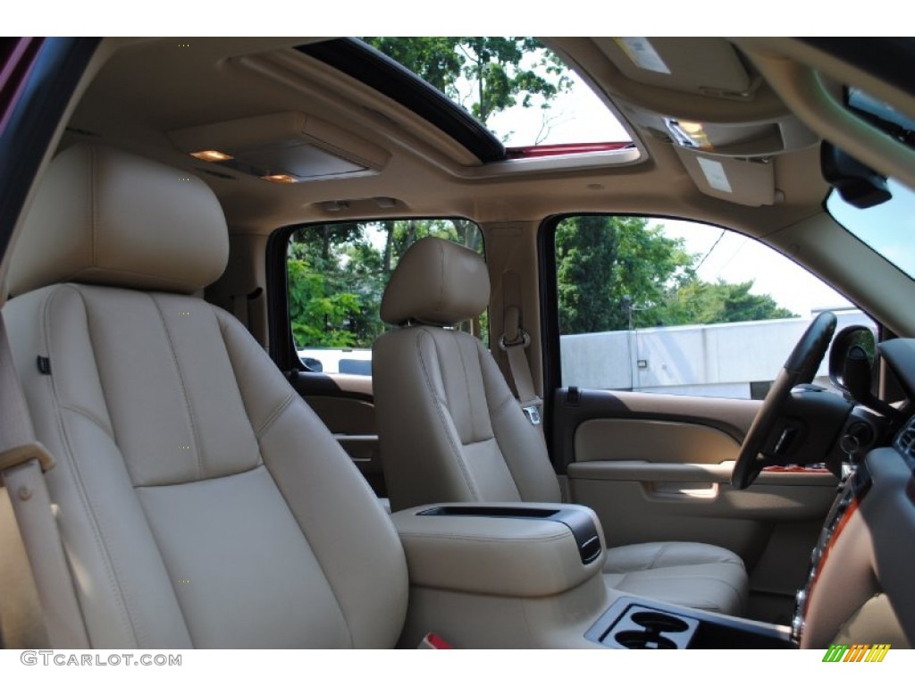 2010 Suburban LT 4x4 - Red Jewel Tintcoat / Light Cashmere/Dark Cashmere photo #10