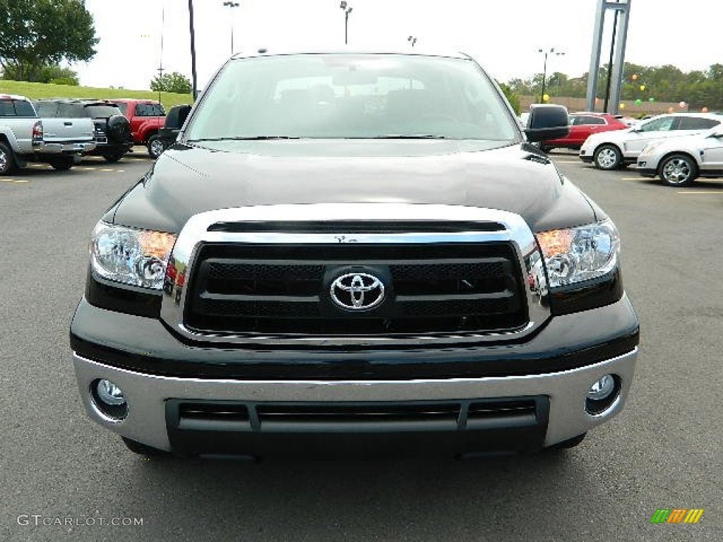 2010 Tundra SR5 CrewMax 4x4 - Black / Black photo #8