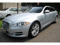 Liquid Silver Metallic 2011 Jaguar XJ XJL Exterior