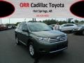 2012 Cypress Green Pearl Toyota Highlander   photo #1