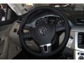 Desert Beige/Black 2013 Volkswagen CC Sport Plus Steering Wheel