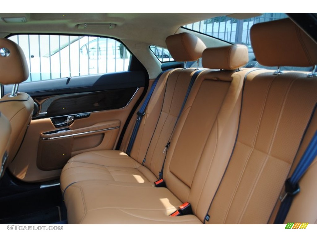 London Tan/Jet Black Interior 2011 Jaguar XJ XJL Supercharged Photo #68906031