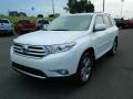 2011 Blizzard White Pearl Toyota Highlander Limited 4WD  photo #7