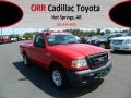 Torch Red 2010 Ford Ranger XLT Regular Cab
