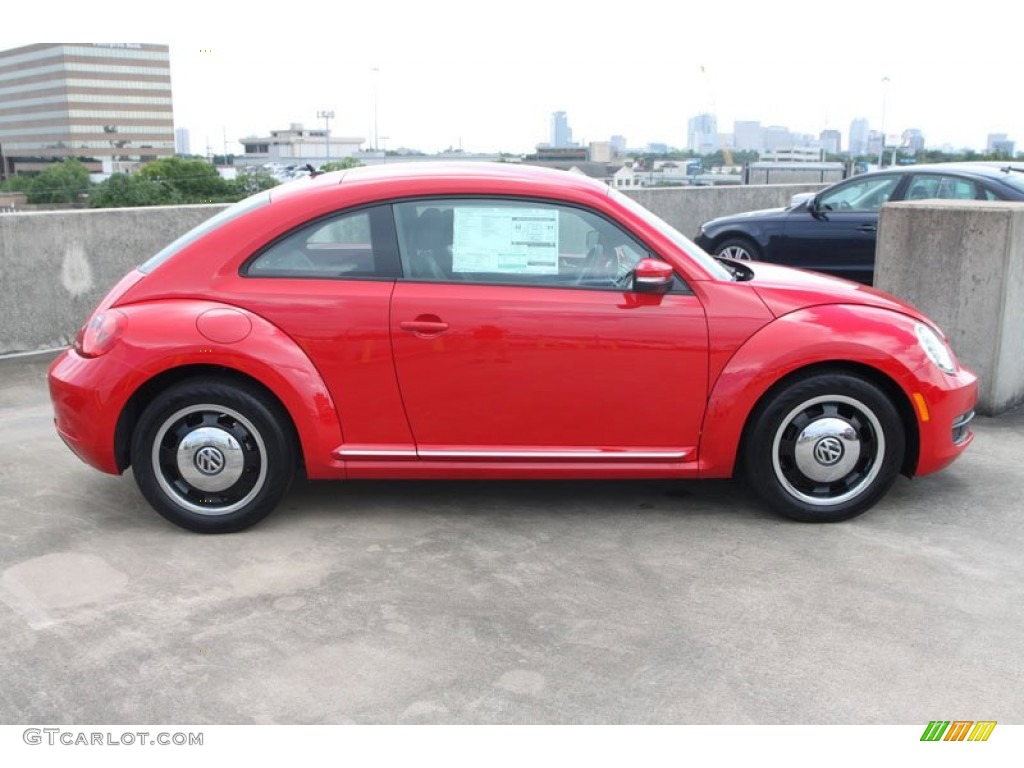 Tornado Red 2012 Volkswagen Beetle 2.5L Exterior Photo #68907663