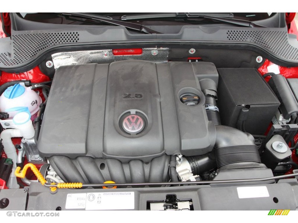 2012 Volkswagen Beetle 2.5L 2.5 Liter DOHC 20-Valve Inline 5 Cylinder Engine Photo #68907792