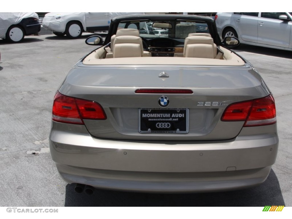 2007 3 Series 328i Convertible - Platinum Bronze Metallic / Cream Beige photo #6