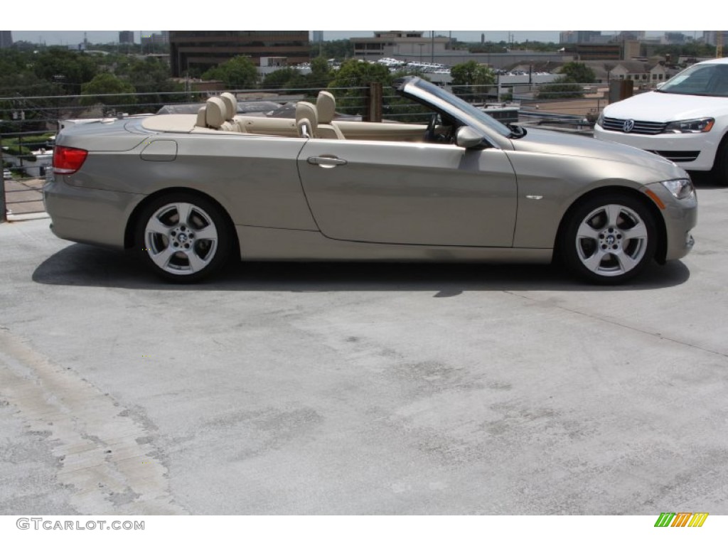 2007 3 Series 328i Convertible - Platinum Bronze Metallic / Cream Beige photo #10