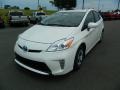 2012 Blizzard White Pearl Toyota Prius 3rd Gen Three Hybrid  photo #7