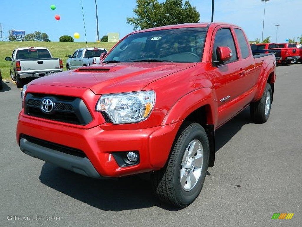 Barcelona Red Metallic 2012 Toyota Tacoma V6 TRD Prerunner Access cab Exterior Photo #68908350