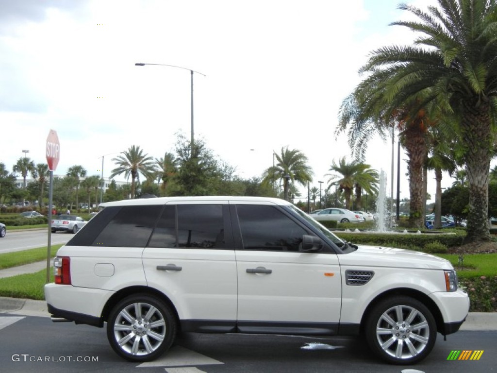 2008 Range Rover Sport Supercharged - Alaska White / Ivory photo #5
