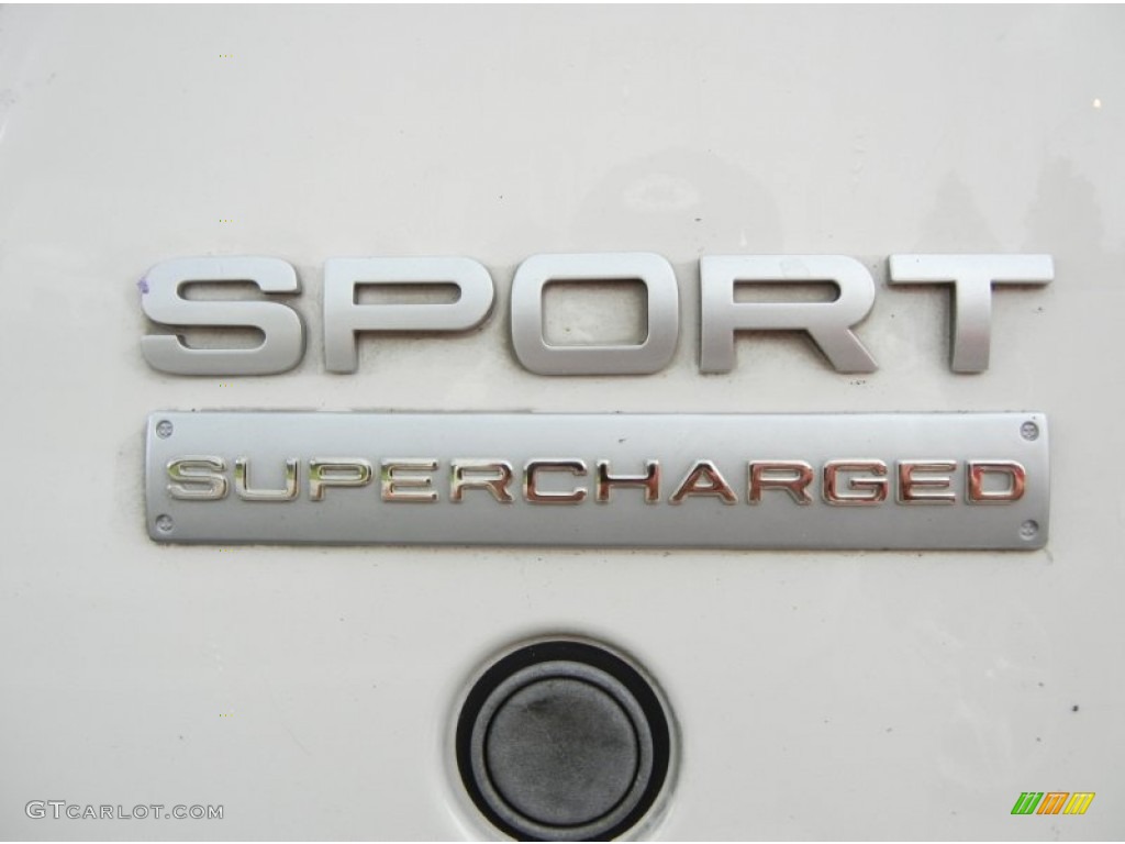 2008 Range Rover Sport Supercharged - Alaska White / Ivory photo #9