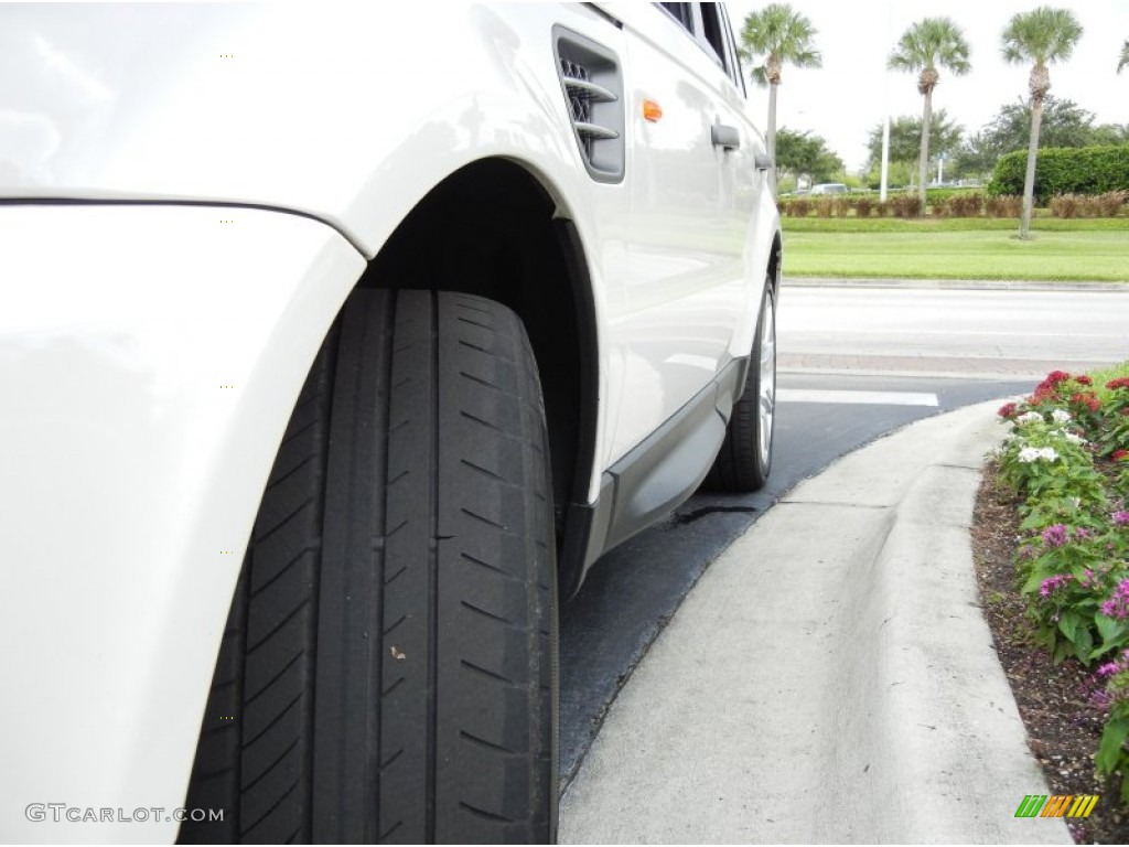 2008 Range Rover Sport Supercharged - Alaska White / Ivory photo #10