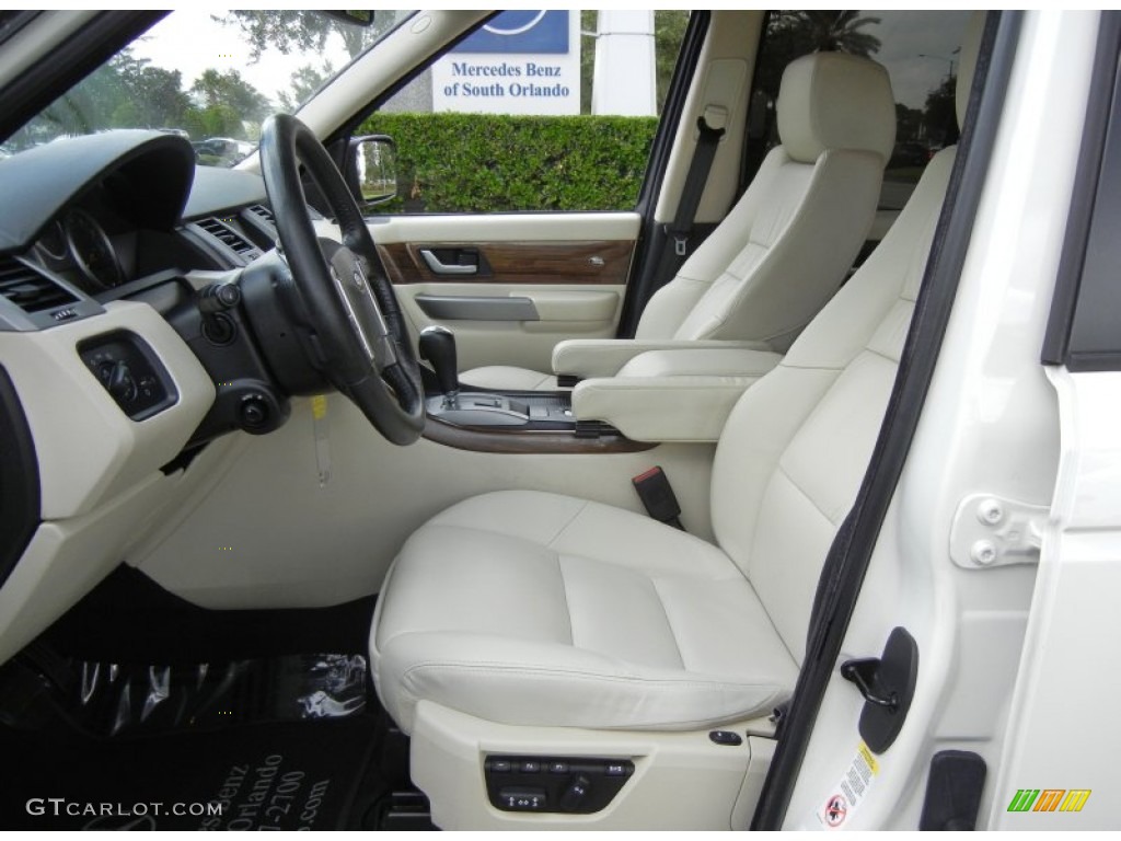 2008 Range Rover Sport Supercharged - Alaska White / Ivory photo #11