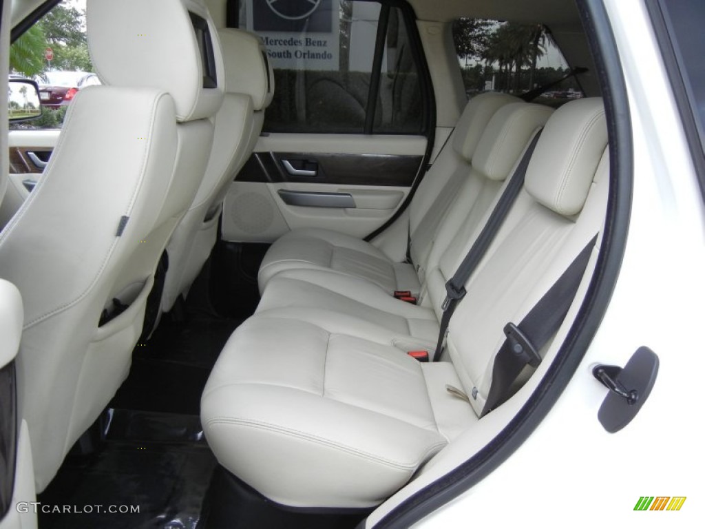2008 Range Rover Sport Supercharged - Alaska White / Ivory photo #14