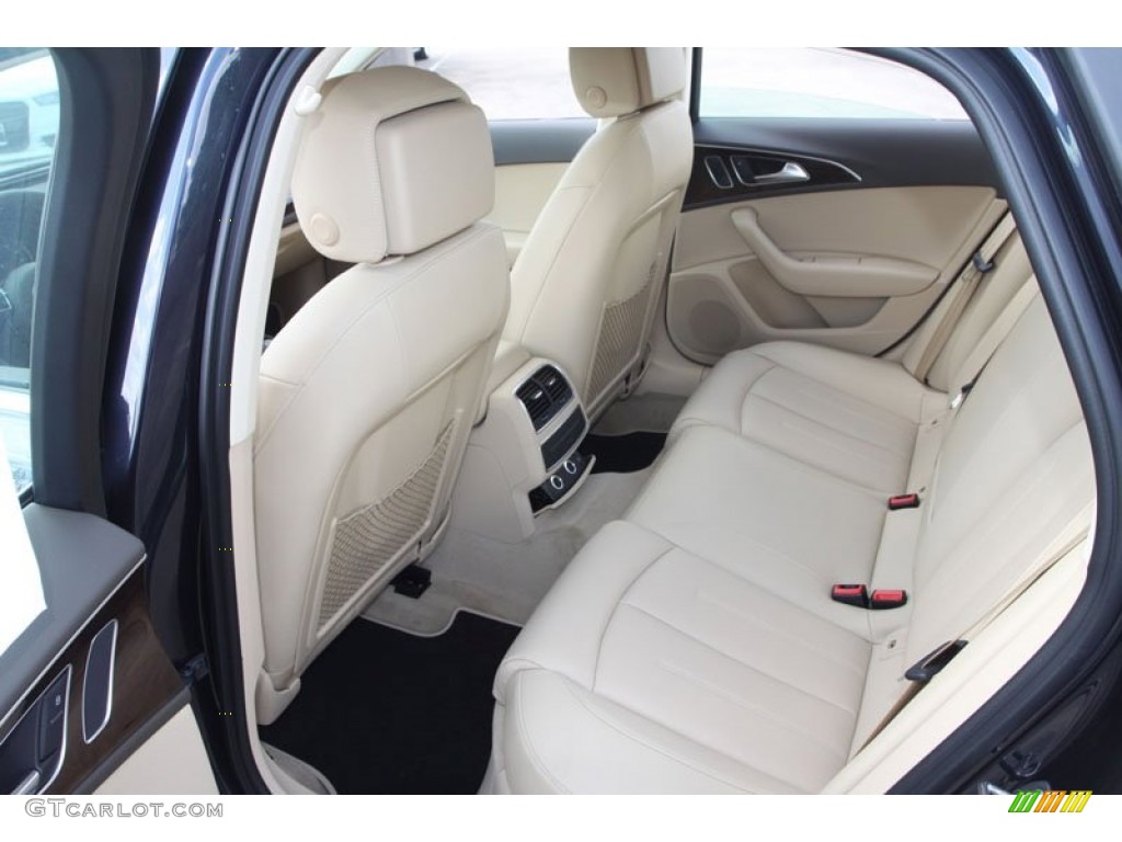 2013 Audi A6 3.0T quattro Sedan Rear Seat Photo #68909253