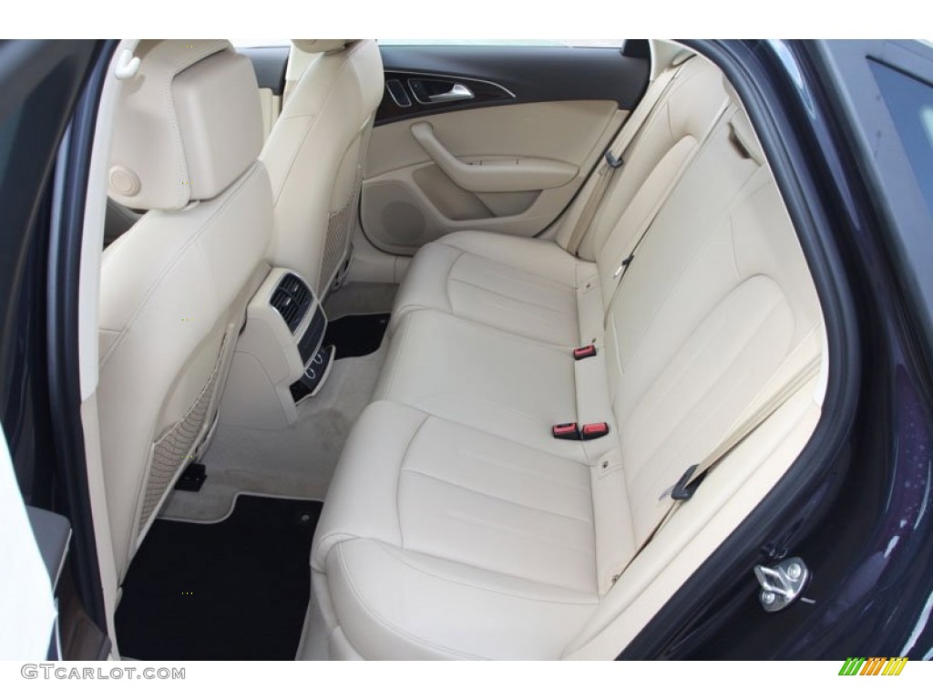 2013 Audi A6 3.0T quattro Sedan Rear Seat Photo #68909262