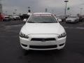 2009 Wicked White Satin Mitsubishi Lancer ES  photo #2