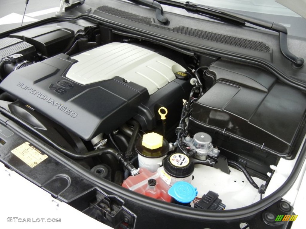 2008 Range Rover Sport Supercharged - Alaska White / Ivory photo #32