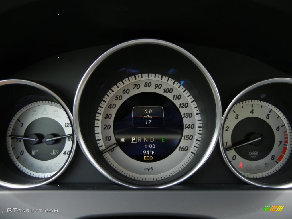 2013 Mercedes-Benz C 350 Coupe Gauges Photo #68909666