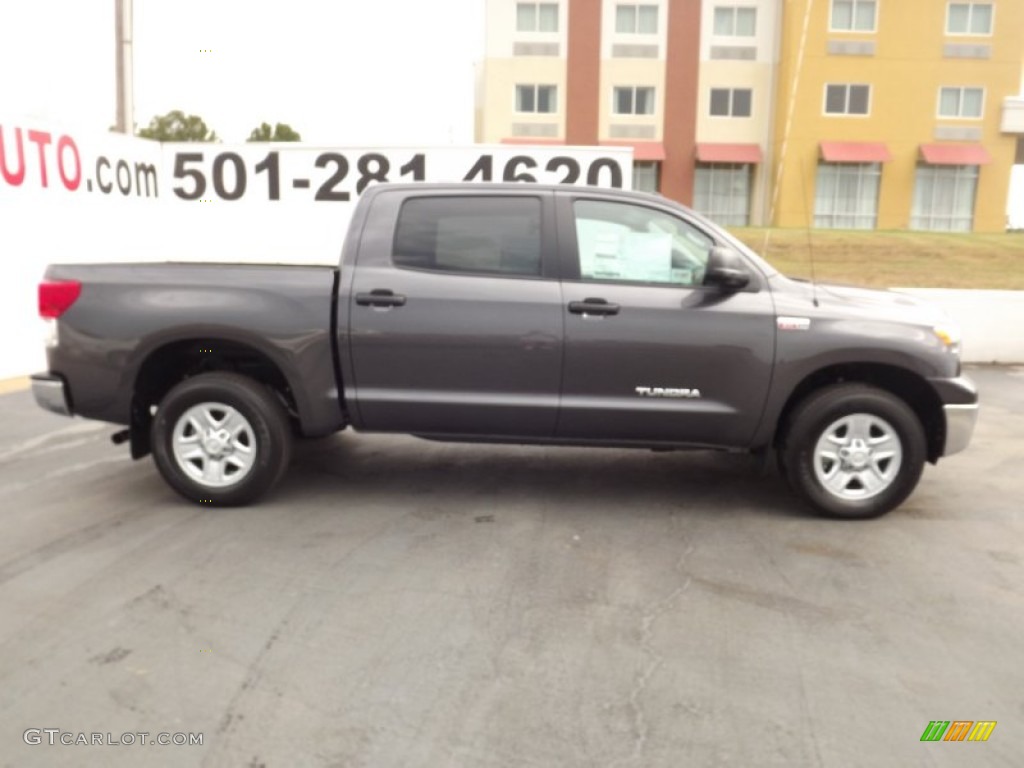 2012 Tundra CrewMax 4x4 - Magnetic Gray Metallic / Graphite photo #8