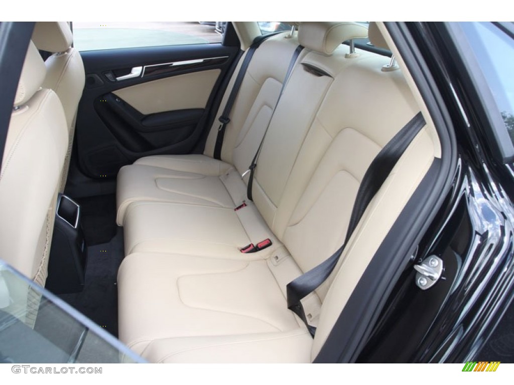 Velvet Beige/Black Interior 2013 Audi A4 2.0T Sedan Photo #68909706