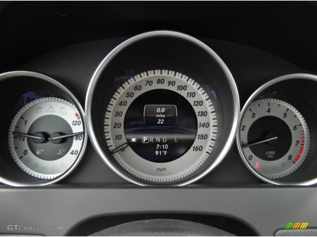 2013 Mercedes-Benz C 250 Coupe Gauges Photo #68909774