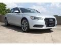 Ice Silver Metallic 2013 Audi A6 2.0T quattro Sedan Exterior