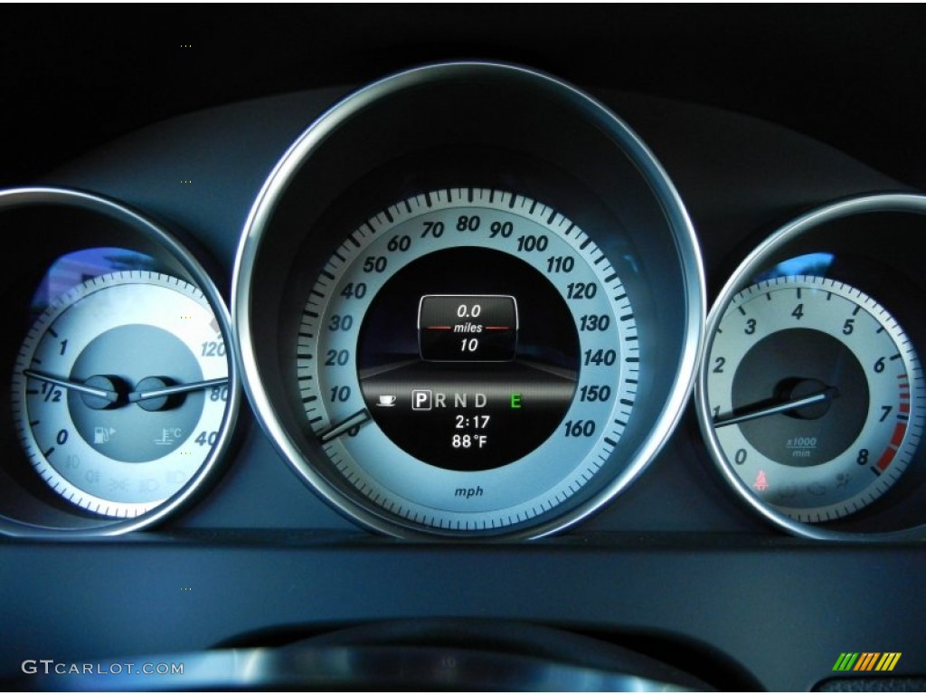 2013 Mercedes-Benz C 250 Coupe Gauges Photo #68909883