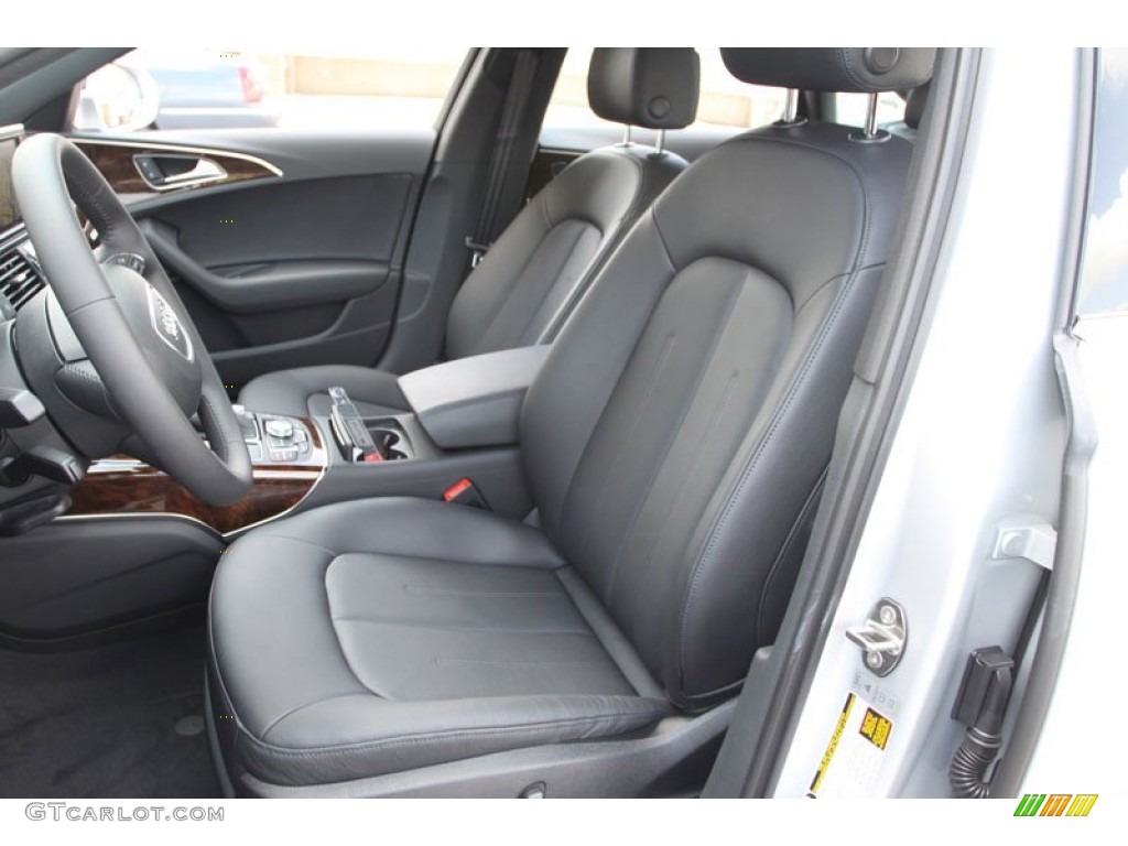 2013 A6 2.0T quattro Sedan - Ice Silver Metallic / Black photo #12