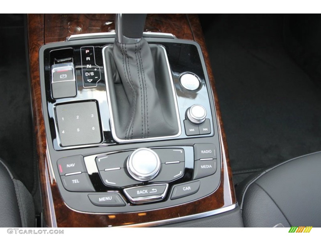 2013 A6 2.0T quattro Sedan - Ice Silver Metallic / Black photo #20