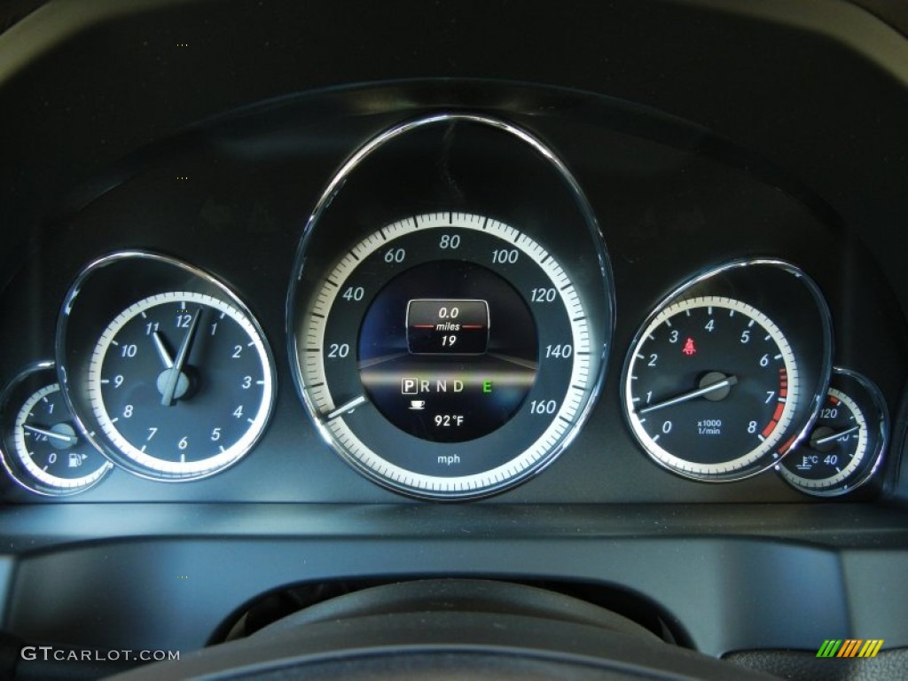 2013 Mercedes-Benz E 350 Cabriolet Gauges Photo #68910006