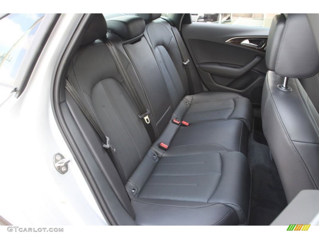 2013 A6 2.0T quattro Sedan - Ice Silver Metallic / Black photo #24